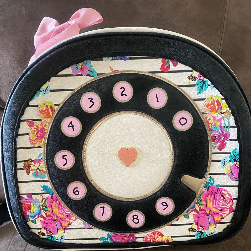 Betsey Johnson Floral Backpack